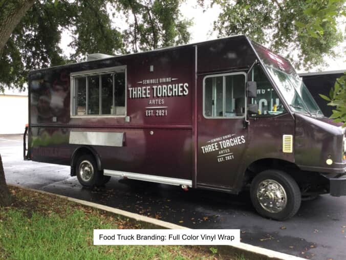 Vehicle Graphic - Lettering, Partial & Full Wraps